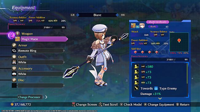 Megadimension Neptunia VIIR - 4 Goddesses Online Adventurer Class Weapon Set