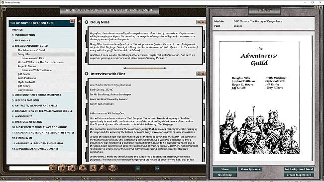 Fantasy Grounds - D&D Classics: The History of Dragonlance