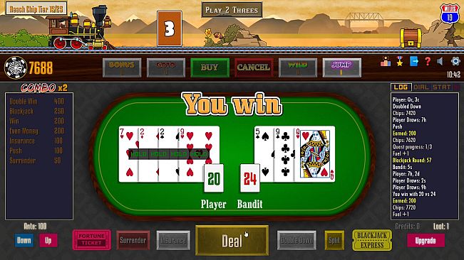 Poker Train - Blackjack