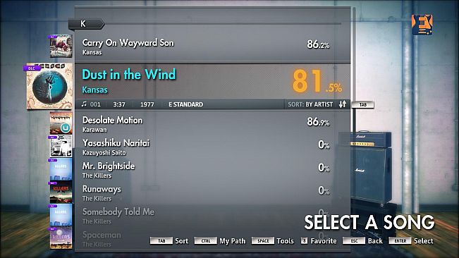 Rocksmith 2014 – Kansas - “Dust In the Wind”