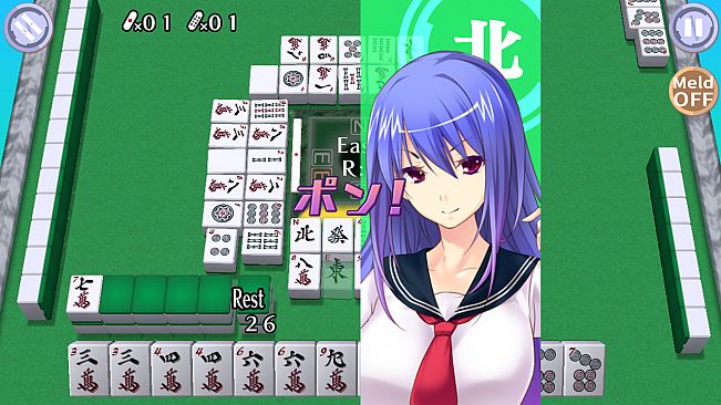 Mahjong Pretty Girls Battle : School Girls Edition