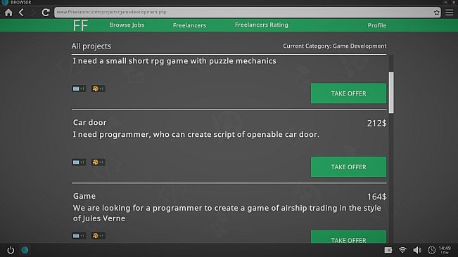 Freelancer Life Simulator