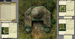 Fantasy Grounds - Pathfinder RPG - Flip-Tiles - Forest Starter Set