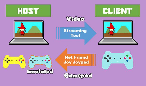 Net Friend Joy Joypad