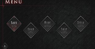 Tyrano Builder - Visual Novel GUI Pack #2 Color-Red [kopanda UI]