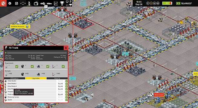 Production Line : Car factory simulation