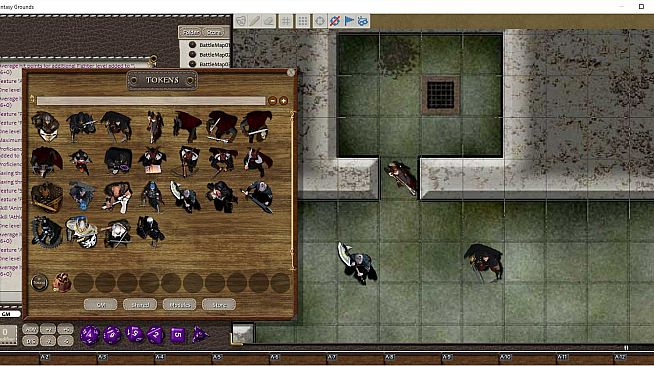 Fantasy Grounds - Top-Down Tokens - Darkwoulfe's Token Pack Vol 1