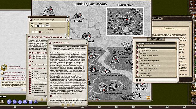 Fantasy Grounds - C&C: U1 Shadows of Halfling Hall