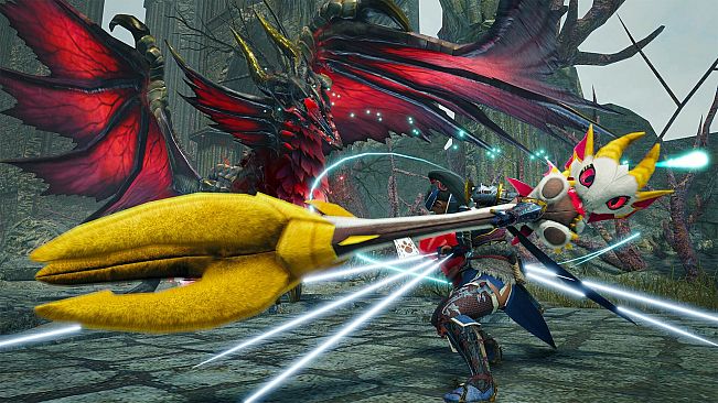 Monster Hunter Rise - "Stuffed Malzeno" Hunter layered weapon (Lance)