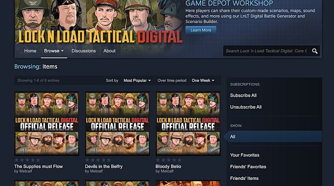 Lock 'n Load Tactical Digital: Battle Generator & Editor