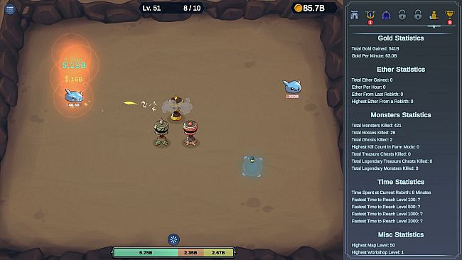 Samawa Idle - More Stats & Visuals