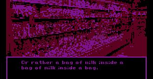 Milk inside a bag of milk inside a bag of milk