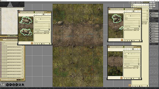 Fantasy Grounds - Pathfinder RPG - Map Pack: Road System