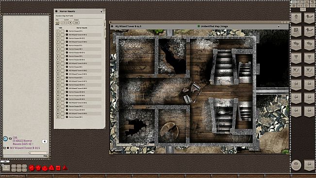 Fantasy Grounds - Meanders Map Pack: Horror Haunts (Map Pack)