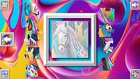 Color Splash: Horses