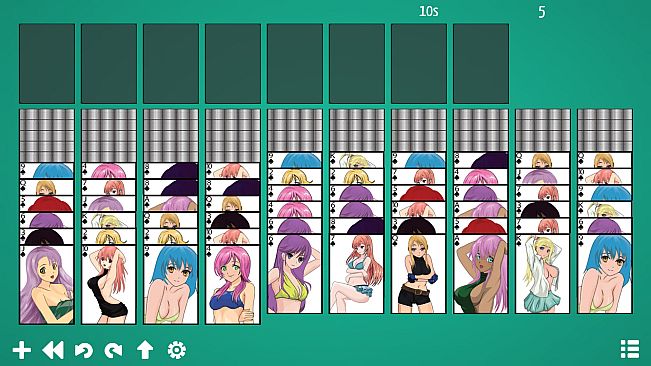 Anime Babes: Solitaire