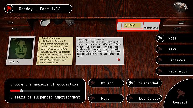 Prosecutor Absolution