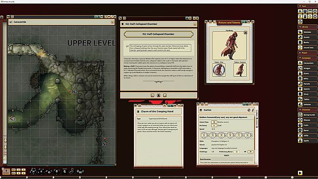 Fantasy Grounds - D&D Vecna: Nest of the Eldritch Eye