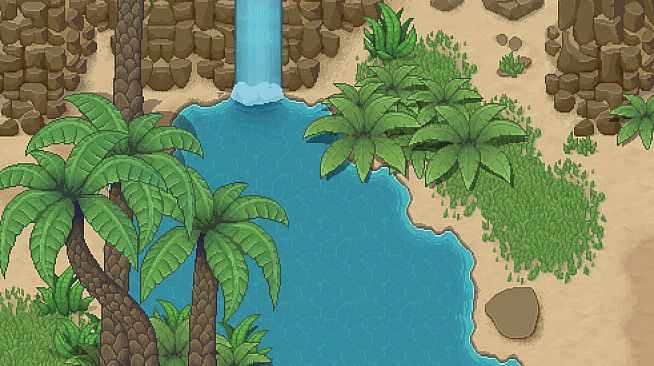 RPG Maker MV - Winlu Fantasy Tileset - Desert Exterior