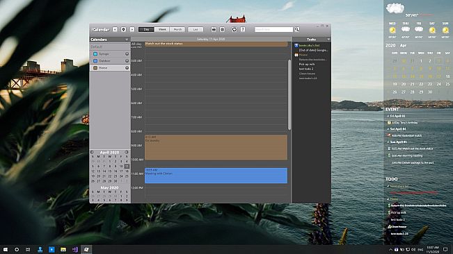 SyncGo Desktop Calendar