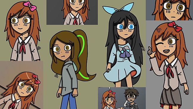 Annie and the Art Gallery - Digital Artbook & Extras