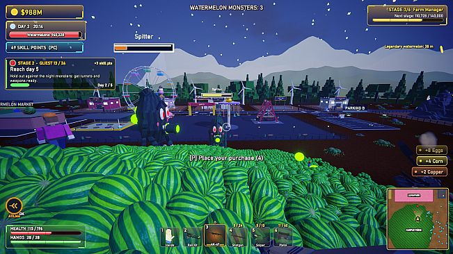 Some Watermelon Simulator
