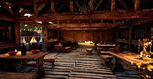 RPGScenery - Log Fort Scene