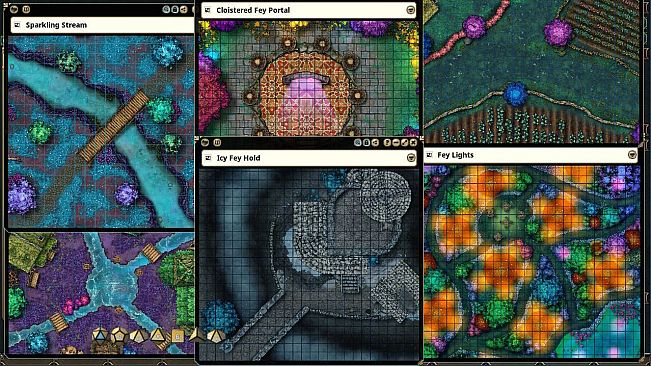 Fantasy Grounds - Map Collection - Fey Realm