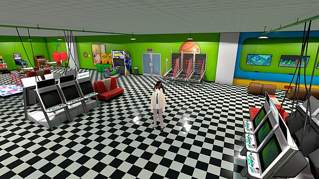 Play minigames with Reiko