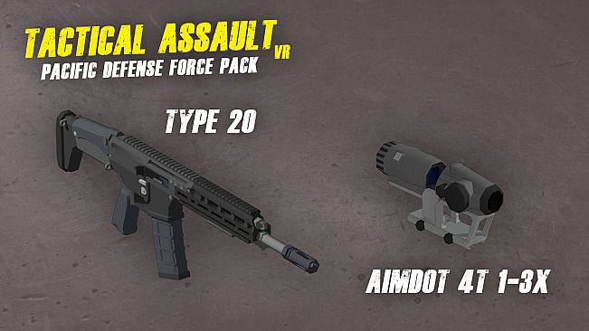 Tactical Assault VR - Pacific Defense Force Pack
