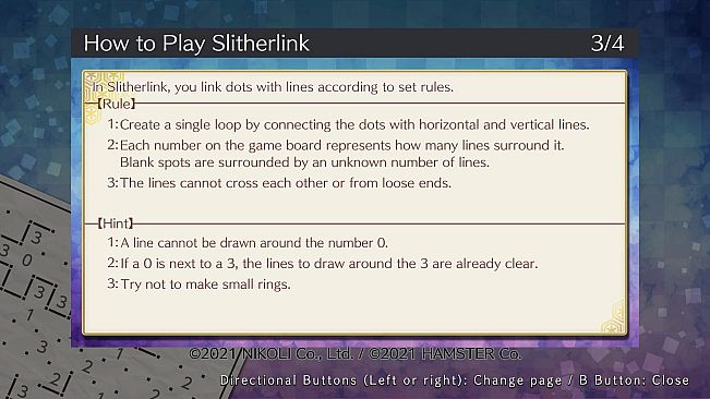 Puzzle by Nikoli W Slitherlink