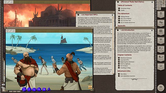 Fantasy Grounds - 5E: Primeval Thule: Red Chains