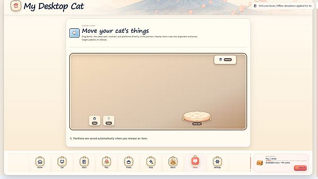My Desktop Cat
