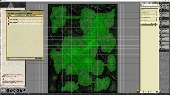 Fantasy Grounds - Pathfinder RPG - Pathfinder Flip-Mat - Mythos Dungeon
