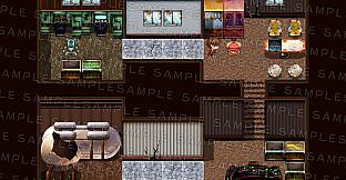 RPG Maker MZ - Krachware Cyberpunk Tileset Pack 2