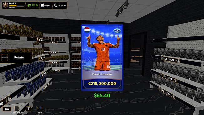 TCG Football Card Shop Simulator - Prologue