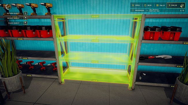 Construction Store Simulator