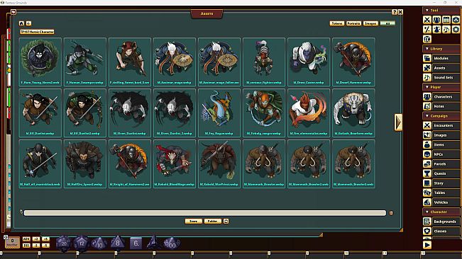 Fantasy Grounds - Devin Night Pack 197: Heroic Characters 38