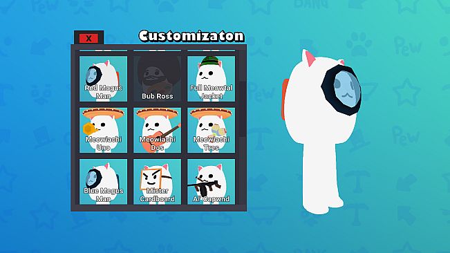Catto Pew Pew - Hatto's for Catto's Cosmetic Pack