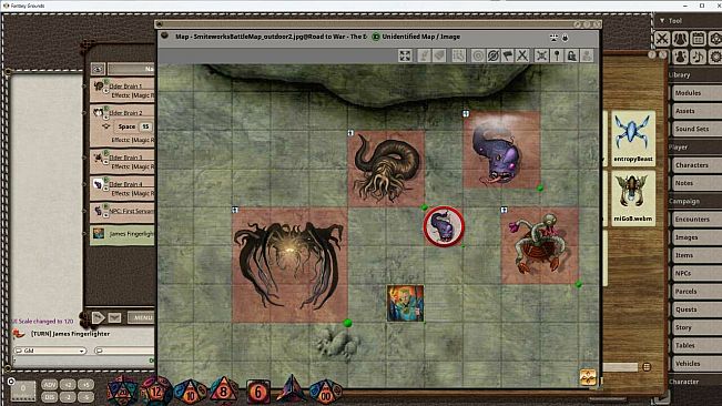 Fantasy Grounds - Devin Night Animated Token Pack 162: Cosmic Horrors