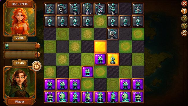 Choc Tactic 4 Chess Master - Witty Alien Gambit