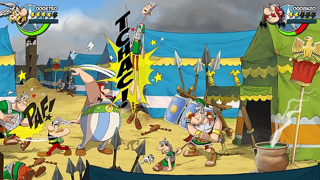 Asterix & Obelix Slap Them All!