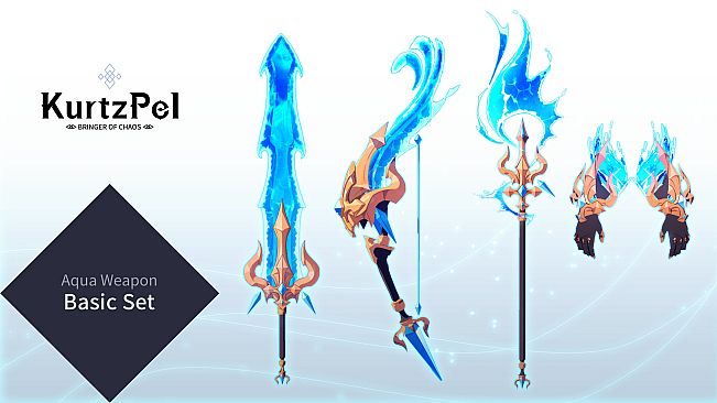 KurtzPel - Aqua Basic Weapon Set