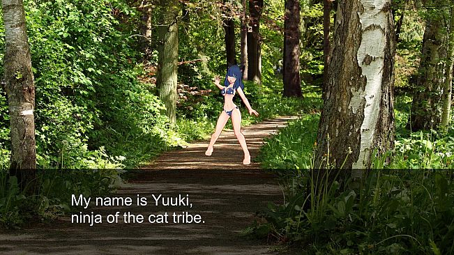 Ninja Forest Maze - bikini mode