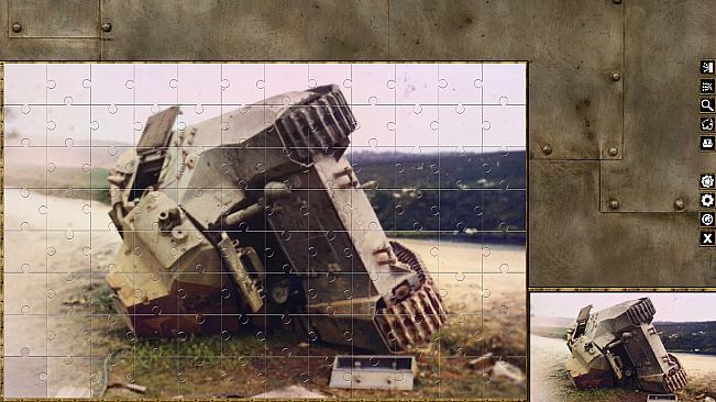 Pixel Puzzles WW2 Jigsaw - Pack: French Tanks