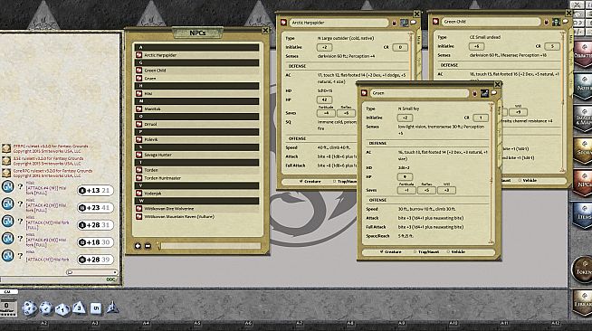 Fantasy Grounds - Beasts of Legend: Boreal Bestiary