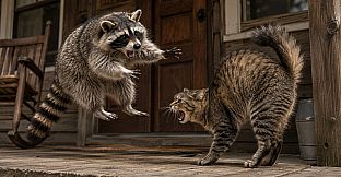Puzzles Raccoons