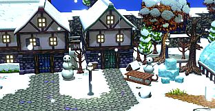RPG Developer Bakin PixelScapes Winter Pack