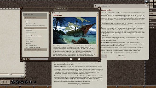 Fantasy Grounds - Sea Monsters (5E)