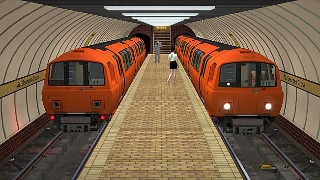 Train Simulator: Glasgow Subway Route Add-On